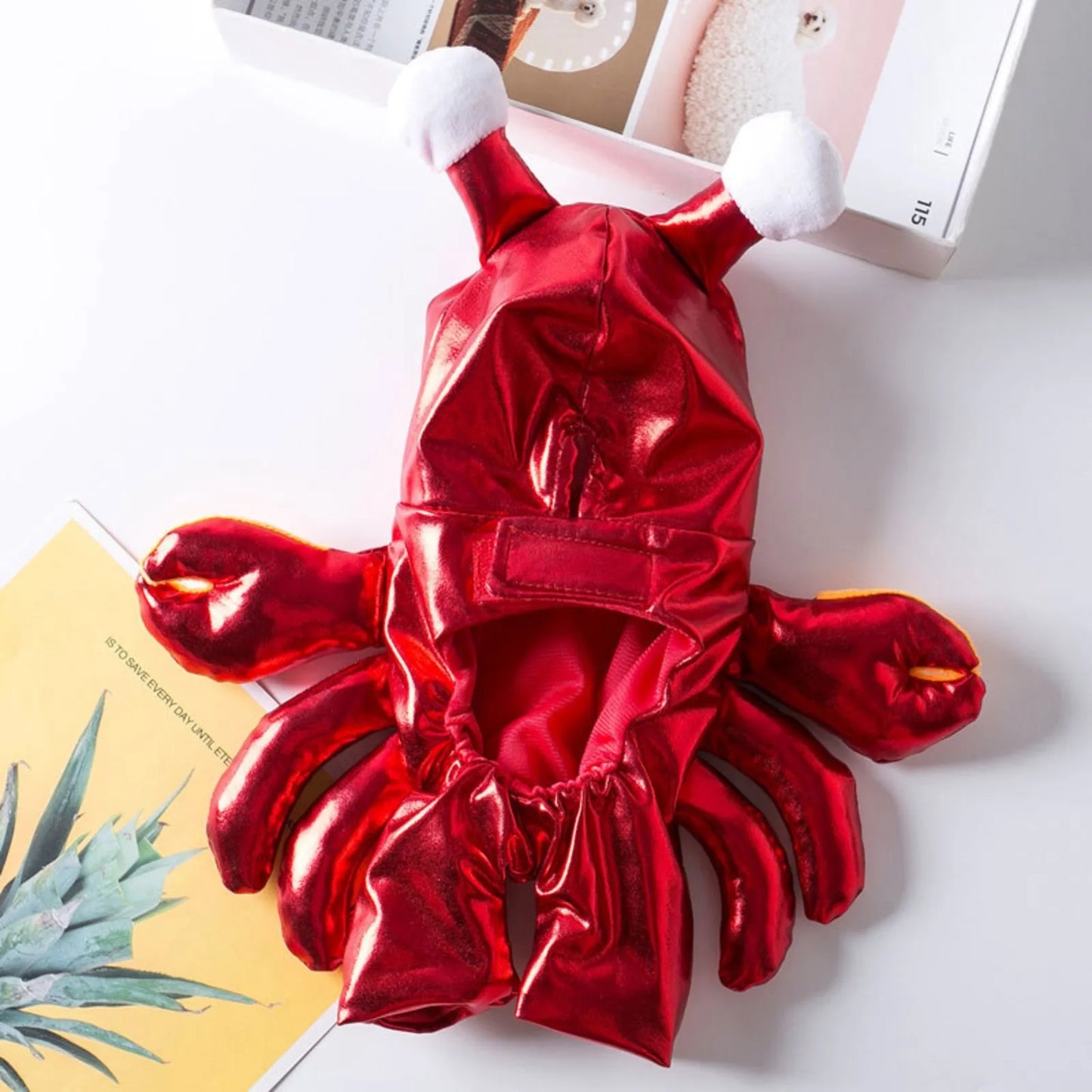 Funny Halloween Pet Costume – Crab Hoodie for Small & Medium Dogs and Cats