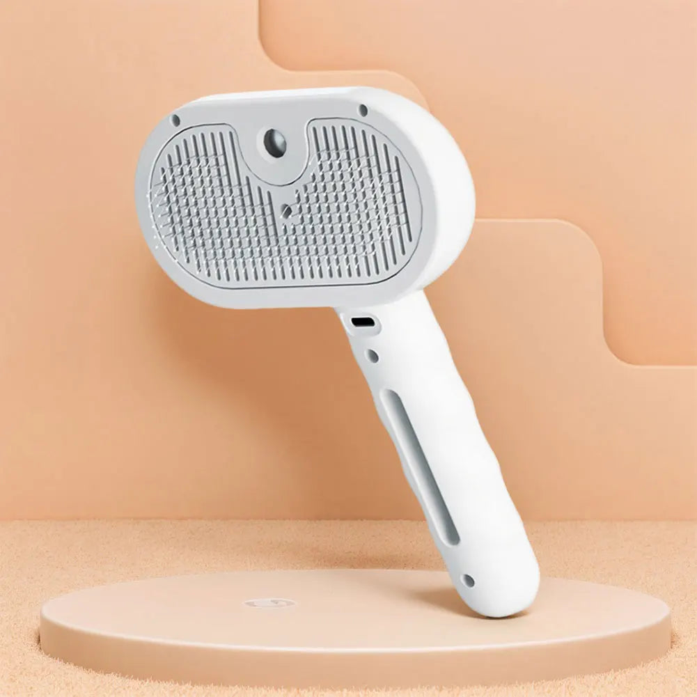 3-in-1 Cat Steam Brush | Pet Spray Hair Removal Comb for Cats, Dogs & Small Animals