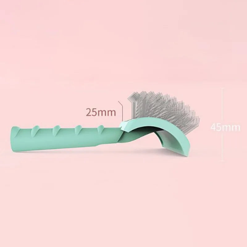 Long Pin Dog Slicker Brush – Grooming Tool for Poodles, Doodles & Long-Haired Dogs