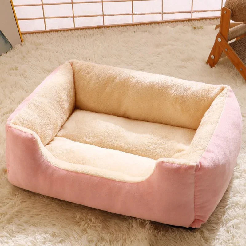 Plush Cat Bed | Cozy & Breathable Pet Cushion