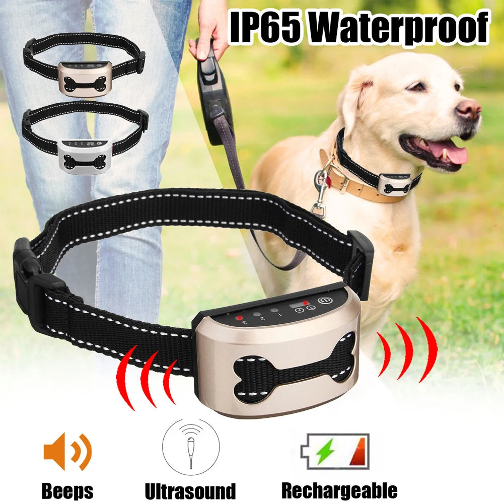 Smart Rechargeable Anti-Bark Dog Collar