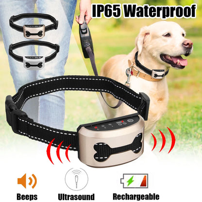 Smart Rechargeable Anti-Bark Dog Collar