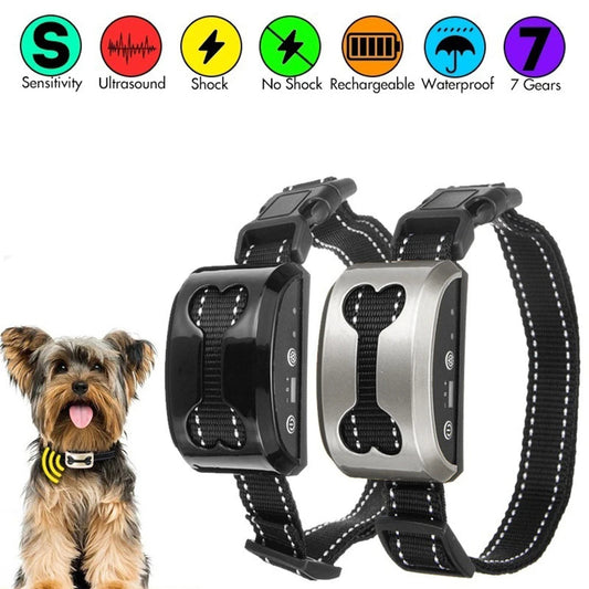 Smart Rechargeable Anti-Bark Dog Collar