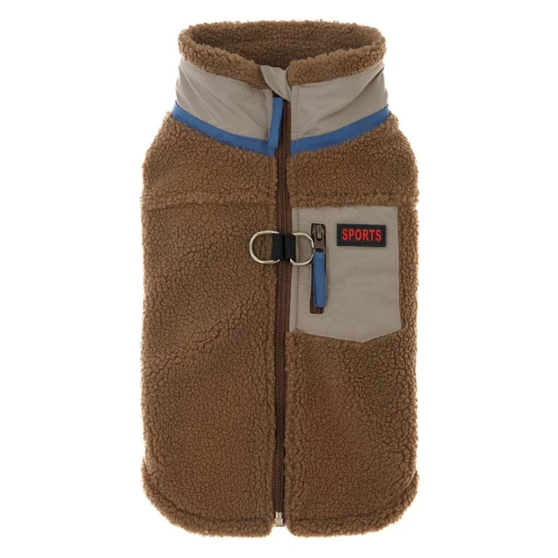 Warm Winter Dog Coat – Windproof Jacket for Small Dogs & Puppies