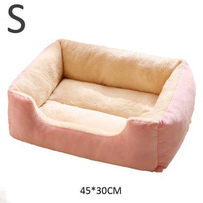 Plush Cat Bed | Cozy & Breathable Pet Cushion