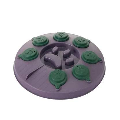 Interactive Dog Puzzle Toy | Slow Feeder & IQ Training Bowl