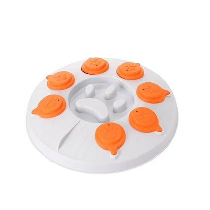 Interactive Dog Puzzle Toy | Slow Feeder & IQ Training Bowl