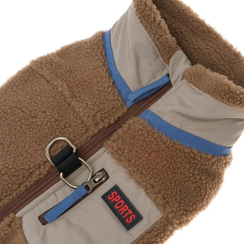Warm Winter Dog Coat – Windproof Jacket for Small Dogs & Puppies