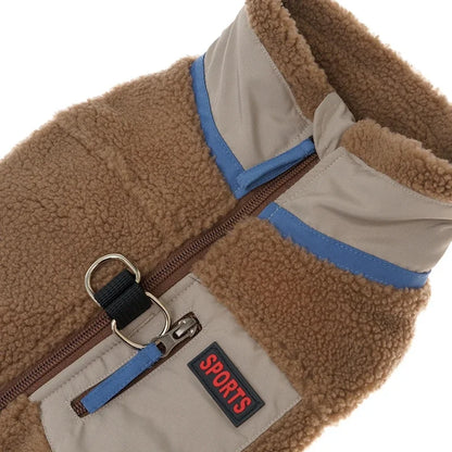 Warm Winter Dog Coat – Windproof Jacket for Small Dogs & Puppies