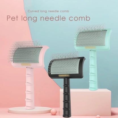 Long Pin Dog Slicker Brush – Grooming Tool for Poodles, Doodles & Long-Haired Dogs