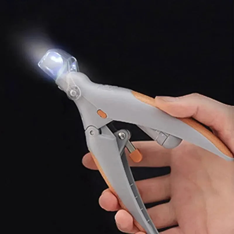 Pet Nail Clipper with LED Light – Dog & Cat Nail Trimmer Grooming Tool