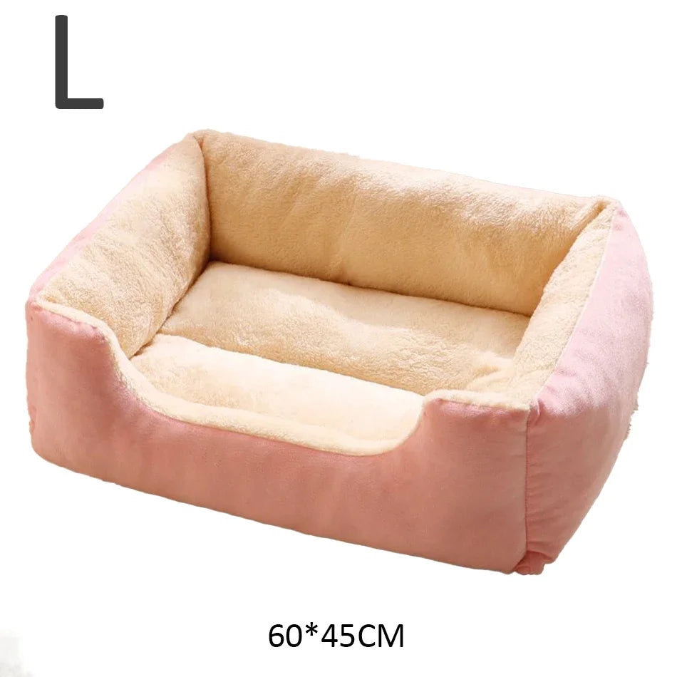 Plush Cat Bed | Cozy & Breathable Pet Cushion