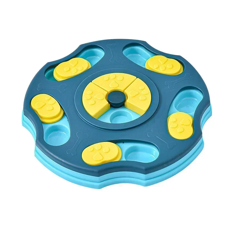 Interactive Dog Puzzle Toy | Slow Feeder & IQ Training Bowl