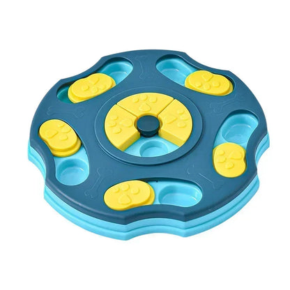 Interactive Dog Puzzle Toy | Slow Feeder & IQ Training Bowl