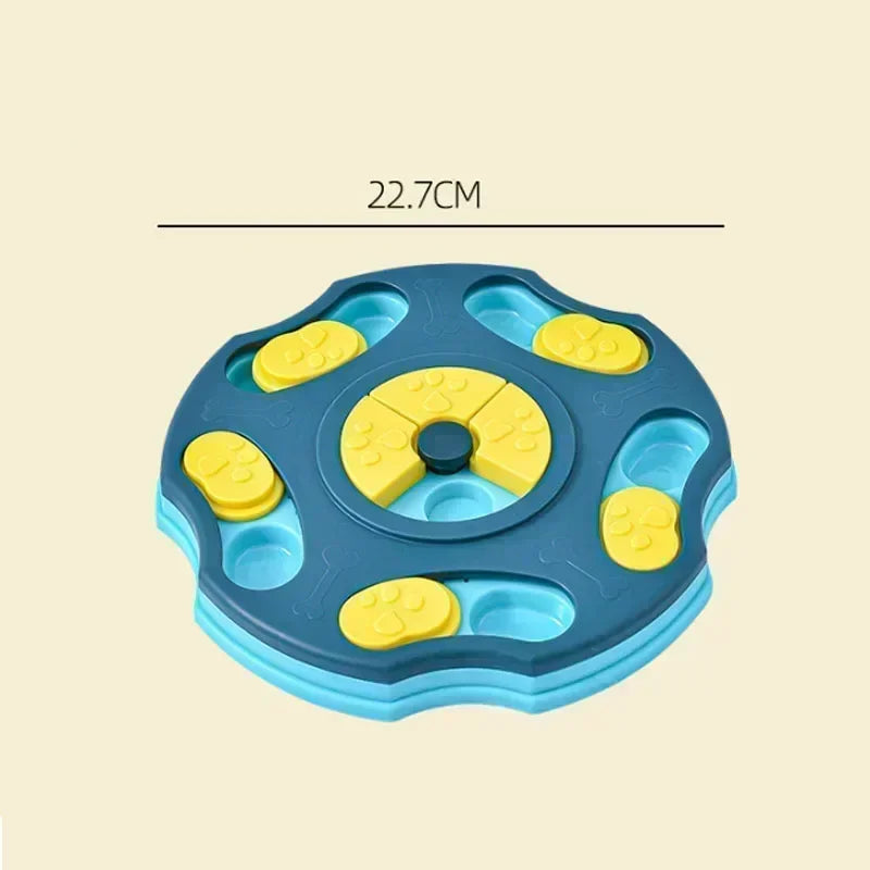 Interactive Dog Puzzle Toy | Slow Feeder & IQ Training Bowl