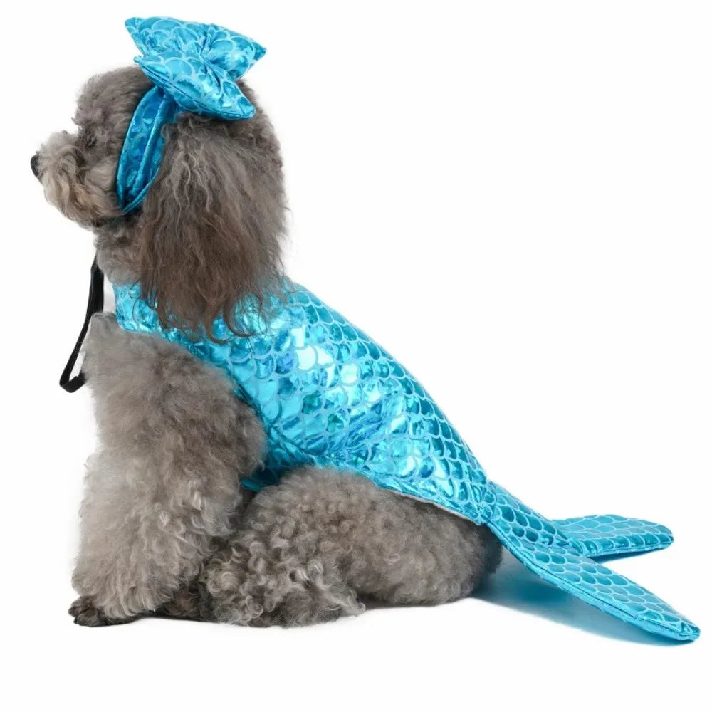 Halloween Pumpkin Pet Dress – Funny Costume for Small Dogs & Cats