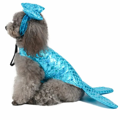 Halloween Pumpkin Pet Dress – Funny Costume for Small Dogs & Cats