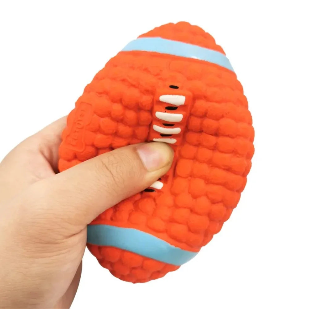 Natural Latex Dog Balls – Anti-Bite Interactive Chew Toys for Small & Large Dogs