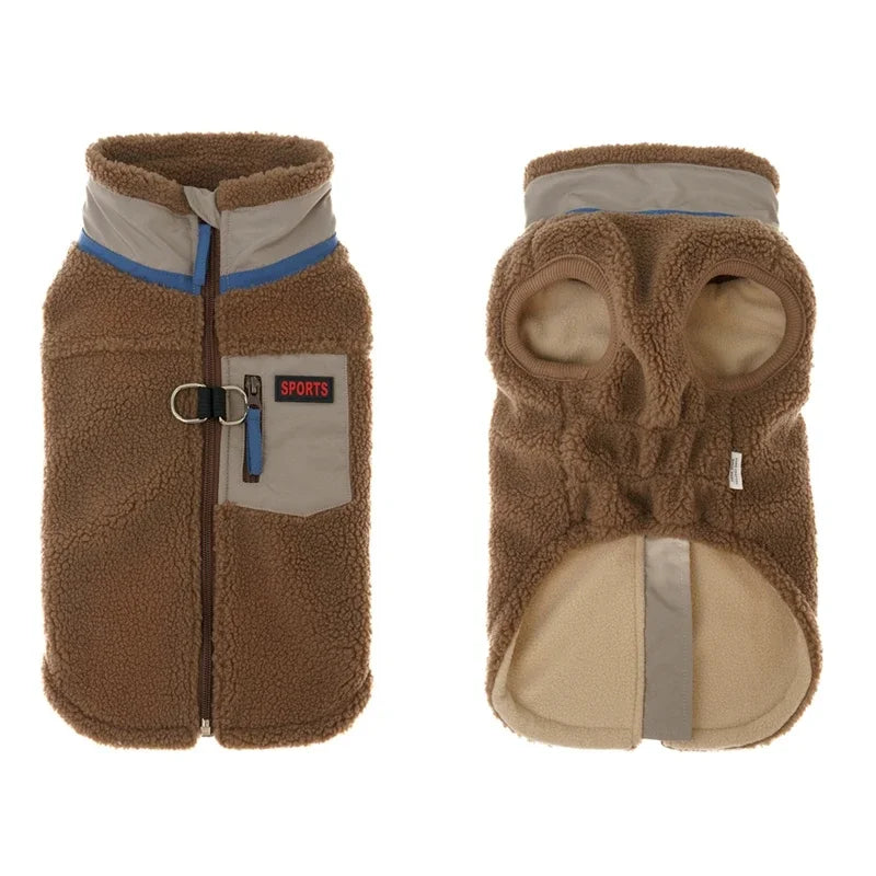 Warm Winter Dog Coat – Windproof Jacket for Small Dogs & Puppies