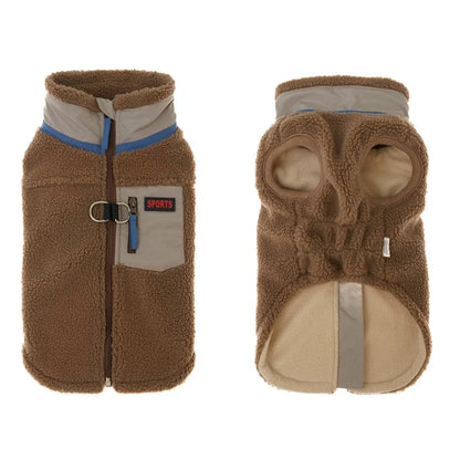 Warm Winter Dog Coat – Windproof Jacket for Small Dogs & Puppies