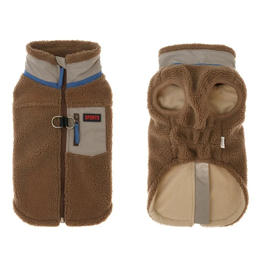 Warm Winter Dog Coat – Windproof Jacket for Small Dogs & Puppies