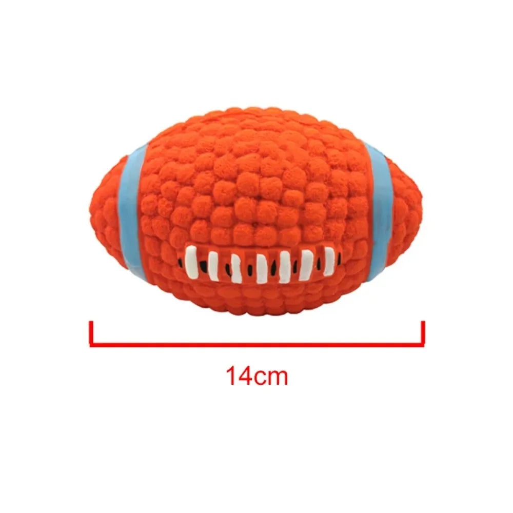 Natural Latex Dog Balls – Anti-Bite Interactive Chew Toys for Small & Large Dogs