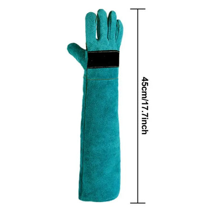 Pet Gloves – Durable Anti-Bite Leather Protective Gloves for Dogs & Cats