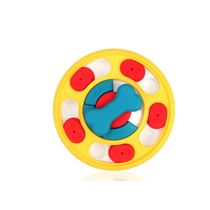 Interactive Dog Puzzle Toy | Slow Feeder & IQ Training Bowl