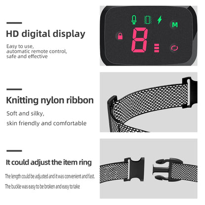 Smart Automatic Anti-Barking Dog Collar – Rechargeable Waterproof Training Collar