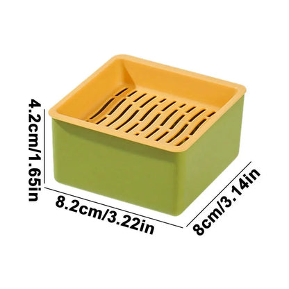 Cat Grass Planter Kit – Layered Soilless Cat Grass Bowl for Pets