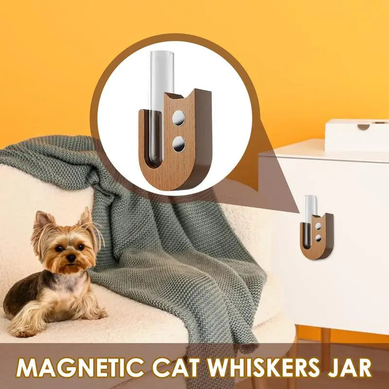 Cat Whisker Storage Box – Commemorative Pet Hair Souvenir Jar